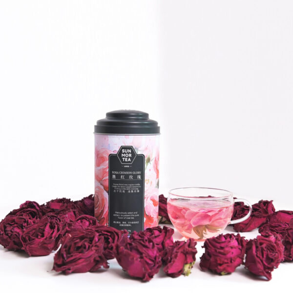 Organic Mo Hong Freeze Dried Rose Crown Tea - Image 2